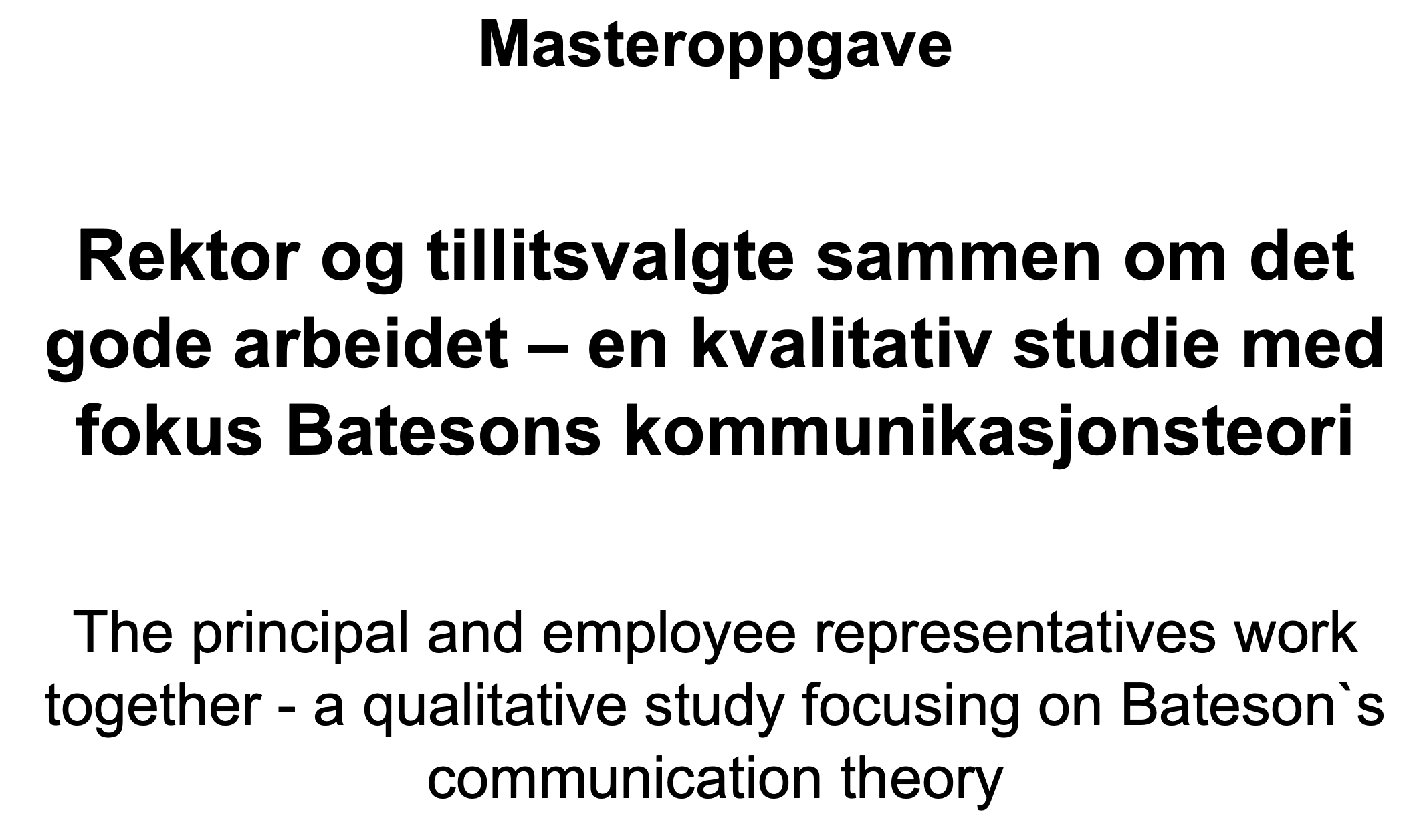 Rektor og tillitsvalgte sammen om det gode arbeidet
