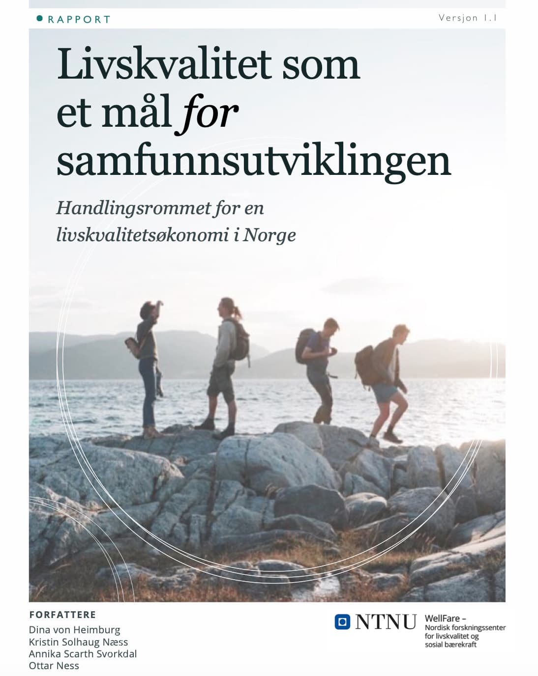 Livskvalitet som mål for samfunnsutviklingen